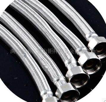 Steel wire pipe hose high-pressure explosion-proof high temperature resistant cold and hot water pipe thickened metal stainless steel mesh surface in and out of water pipe