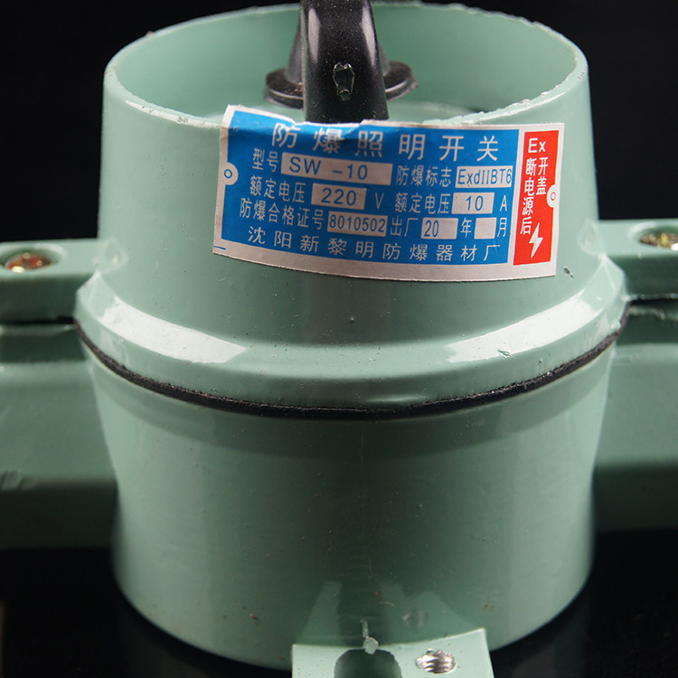 Explosion-proof lighting switch SW-10 220V 380V thickened aluminum alloy waterproof and dustproof control switch