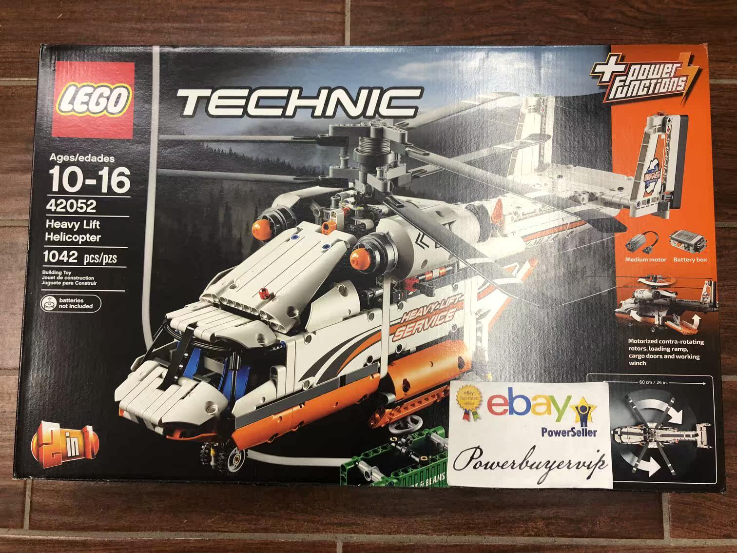 lego technic heavy lift helicopter 42052