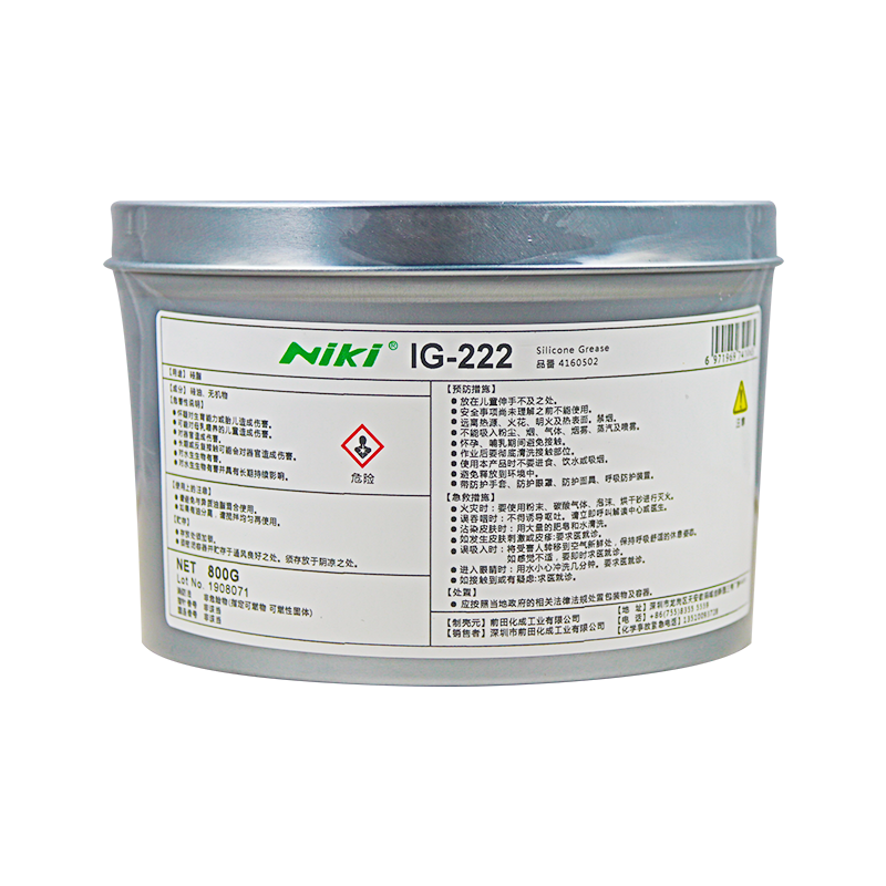 Silicone grease Maeda chemical into NIKI IG-222 canned 800 g rubber O-ring seal waterproof silicone oil