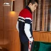 Li Ning áo sơ mi nam sọc ngắn tay giản dị 2019 mới thể thao thời trang áo sơ mi mùa hè APLP103 - Áo polo thể thao