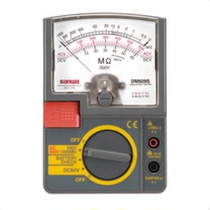 Japan Sanwa pointer insulation resistance tester DM509S analog Megohm meter