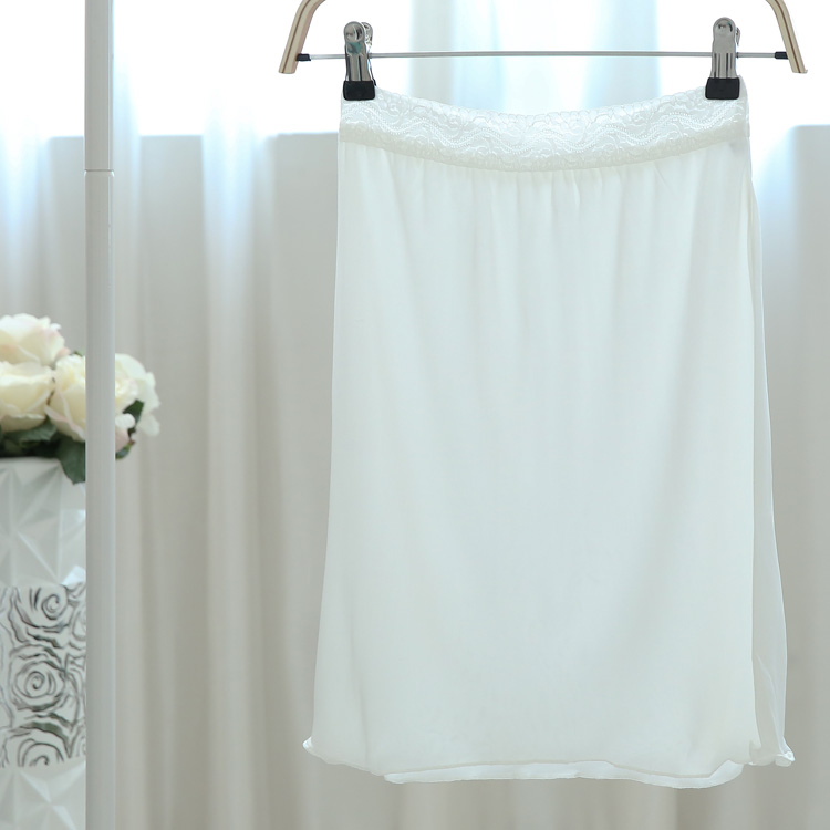Váy lụa mới, váy petticoat, váy lụa, túi đan mùa hè mỏng, lót hông, thoáng khí - Váy chân váy ôm
