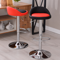 Bar chair Lift chair Simple high stool Rotating bar table chair Household fashion bar stool Bar chair Cash register stool
