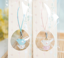 Spot Japan Handmade Glass Open Luck pigeons amphulite mobile phone pendant for gift giving gift