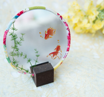 Spot Japanese Kyoto Dragon tiger for wind and summer goldfish printed make-up mirror mirror