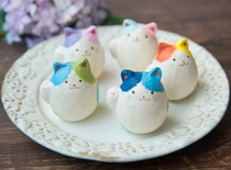 Spot Japan Kyoto Longtiger Zuo and Paper tumbler Tumbler Owl Cat Five Colorful Cat Gifts and Wind Pendulum Pieces