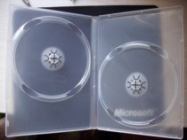 Double-piece DVD transparent box DVD CD box CD transparent box CD box CD storage box