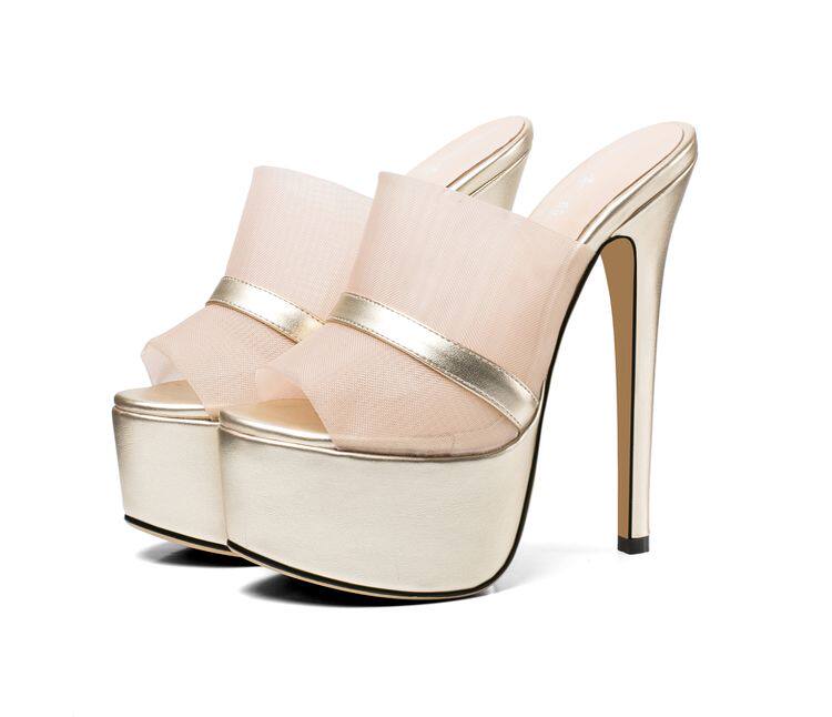 Sandal cao gót nữ hở mũi Sophieyi gót siêu cao 12–15 cm, đế platform, quai mảnh — Gót cao 15 Đen 91545, Gót cao 15 Tím 91545, Gót cao 15 Mơ 91545, Gót cao 12 Tím 18845 chi tiết 9