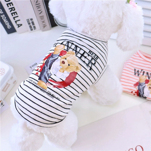 ПЭТ -летний летний жилет Тедди, чем Панда Панда Панда Одежда