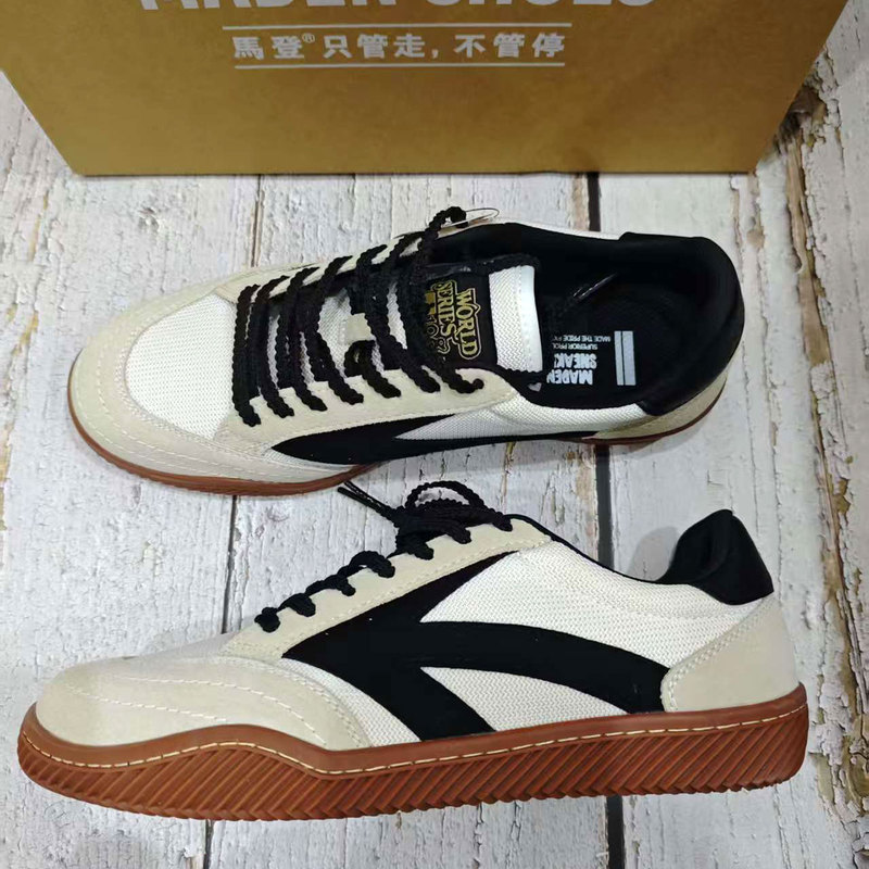 Madden Spring Casual Shoes Men's Breathable Sneakers Flat Trendy Versatile German Training Shoes Women's Couple Shoes Trendy Shoes Men