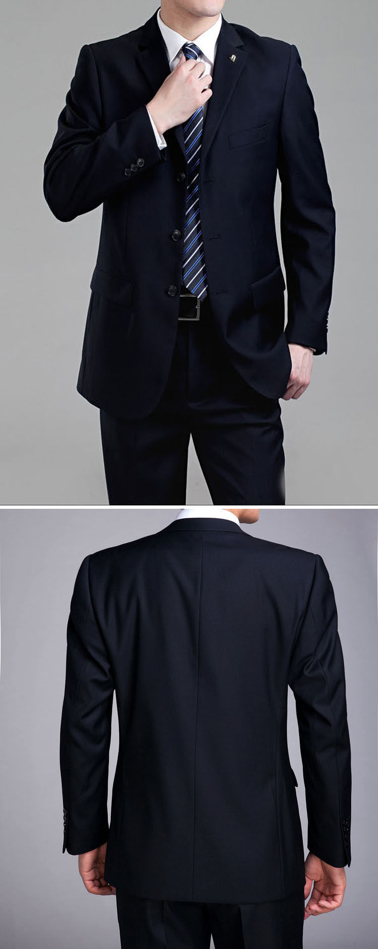 Costume homme en laine pour hiver - Ref 1562241 Image 7