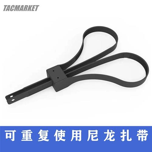 Тактические многоразовые нейлоновые кабельные стяжки для ключей, резинка для крепления багажа, тактический жилет, косплей