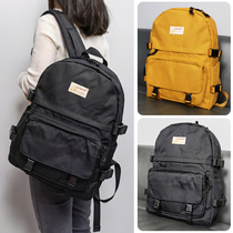 Ultra-light large-capacity mens and womens backpack high school junior high school student schoolbag waterproof Japan and South Korea travel backpack can put computer bag
