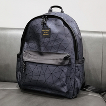 Counter high-end version ~ new pu leather shoulder bag female Japanese and Korean large-capacity waterproof leisure computer backpack student schoolbag