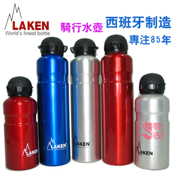 Spain imported LAKEN outdoor mountaineering cycling running ultra light leak-proof aluminum nozzle kettle safe BPA free