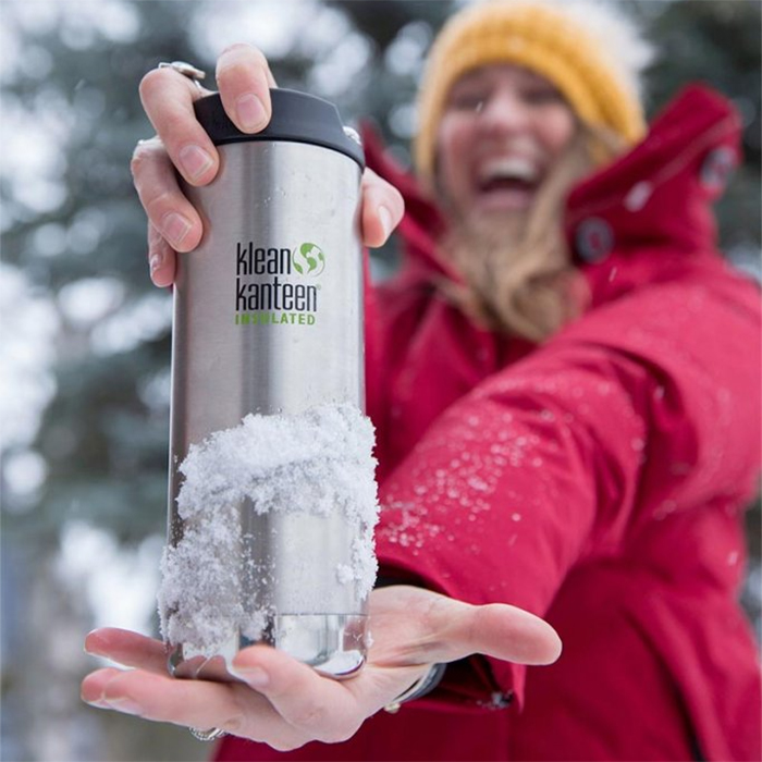 Warranty American klean kanteen outdoor driving double-layer vacuum stainless steel insulated coffee kettle 473ML
