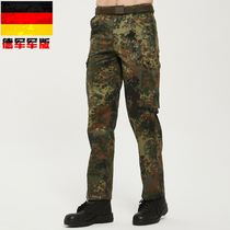 German military version of the original public issue German military tactical camouflage pants spotted pants military fan special training trousers outdoor overalls for men