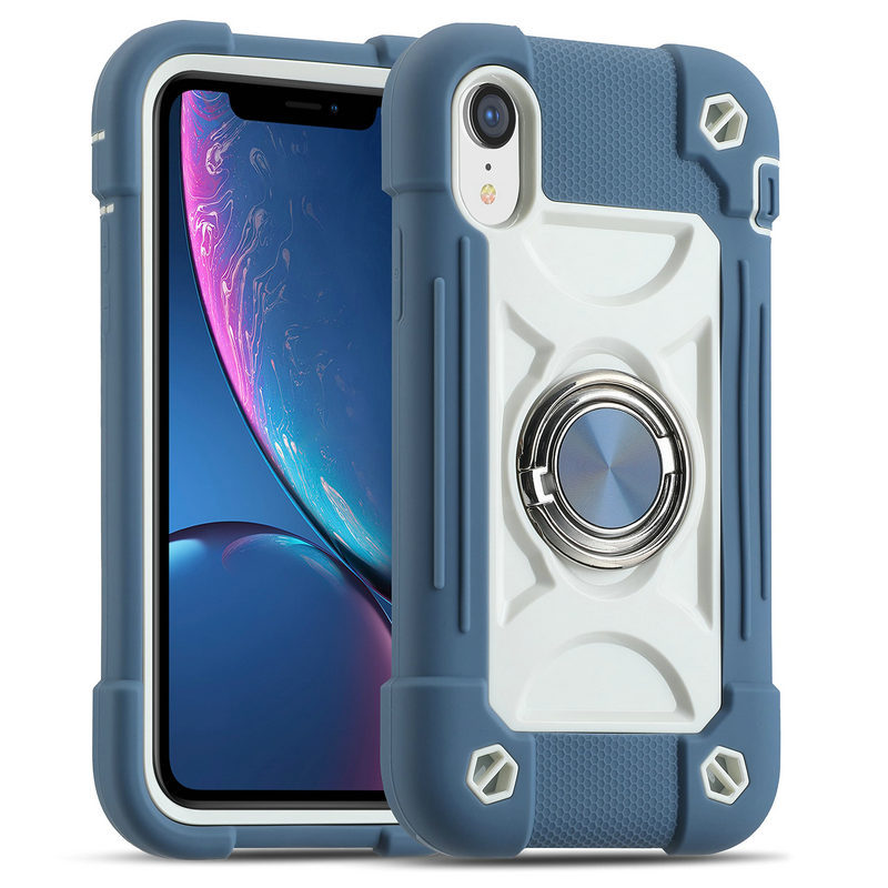 Thickened Silicone Military-Grade Shockproof Phone Case 16Pm Suitable for Apple Xsmax Full Coverage Iphonexr Soft Rubber Hard Case Xr Ring Stand Protective Case Three-In-One XS Matte Anti-Slip Armor Case Thickened Silicone Military-Grade Shockproof Phone Case 16Pm Suitable for Apple Xsmax Full Coverage Iphonexr Soft Rubber Hard Case Xr Ring Stand Protective Case Three-In-One XS Matte Anti-Slip Armor Case