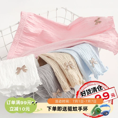 Детские леггинсы, шорты, летние штаны, в западном стиле