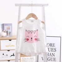 Белый большой кошачий бамбуковый кот хлопок