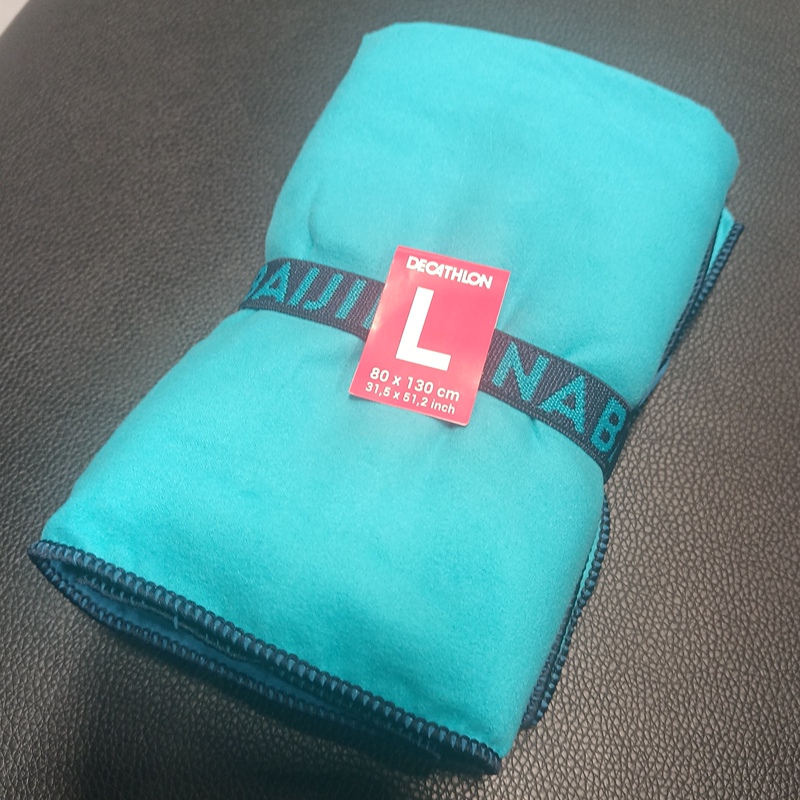 French Brand Ultra-Fine Microfiber Swimming Towel, Large Size, Sun Protection, Double-Sided, Super Absorbent Sports Towel