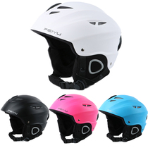Ski helmet Womens warm mens snow helmet Mens and womens adult snowboard double board snow helmet Winter extreme ski helmet