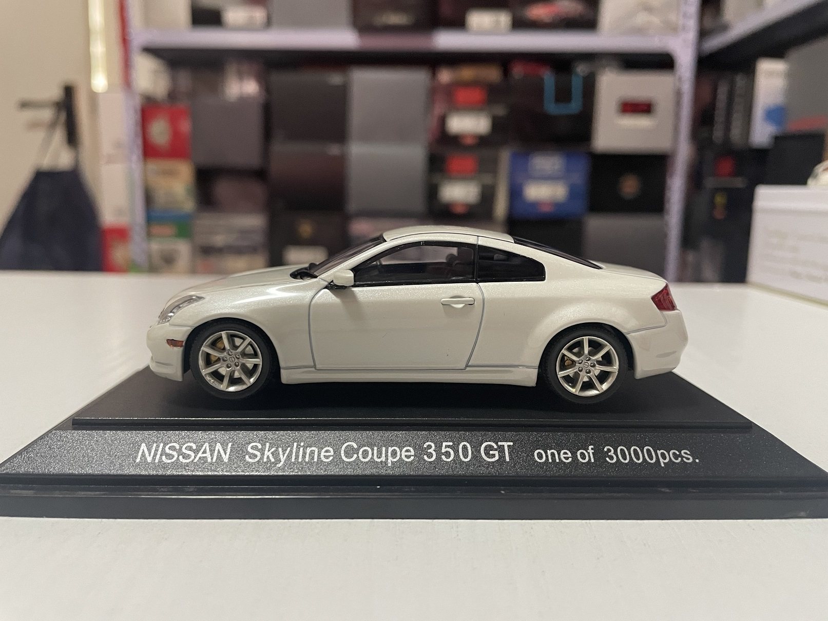 EBBRO Nissan Skyline 2台セット 1/43 Ebbro Nissan Skyline GT-R R34 V.SPEC in Dark Silver #58
