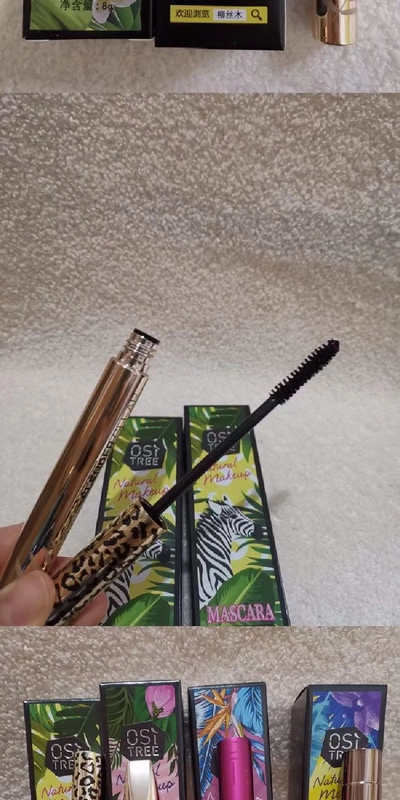 Liusi gỗ mascara rễ dài khác biệt dày uốn cong mã hóa không thấm nước kéo dài không mờ nhạt khen ngợi - Kem Mascara / Revitalash