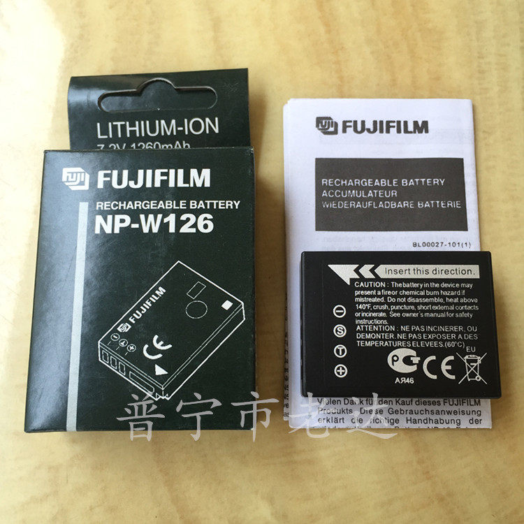 Fuji X-Pro1 X-T2 X-T2 X-T10 XA3 XM1 XA2 X-E1 X-E2 X-E2 X-E2 X-E2 camera NP-W126 battery