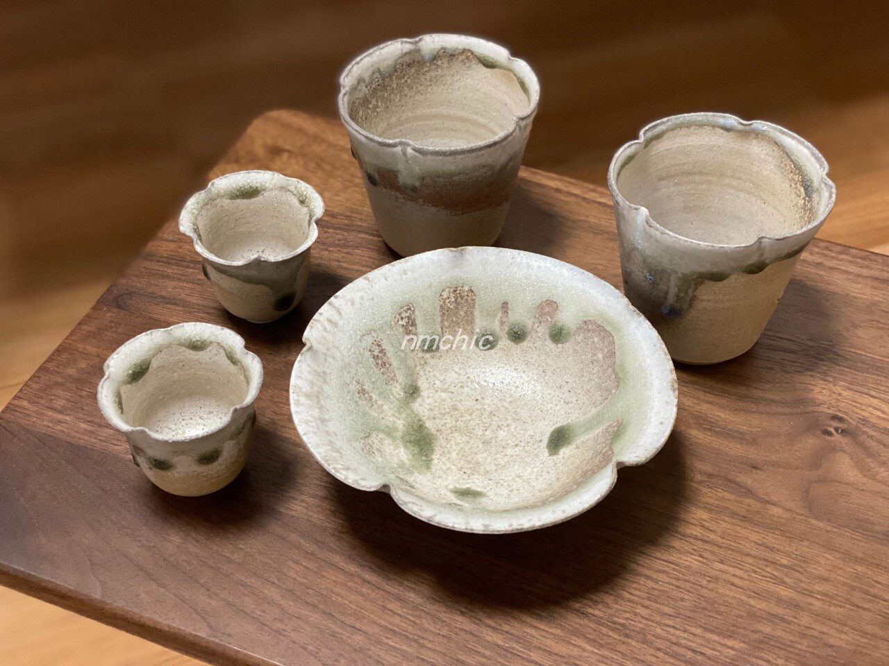 nmchic Japan Tao Yijiautian Village Wenhong Grey Glazed White Porcelain Flower Wheel Series Tea Cup