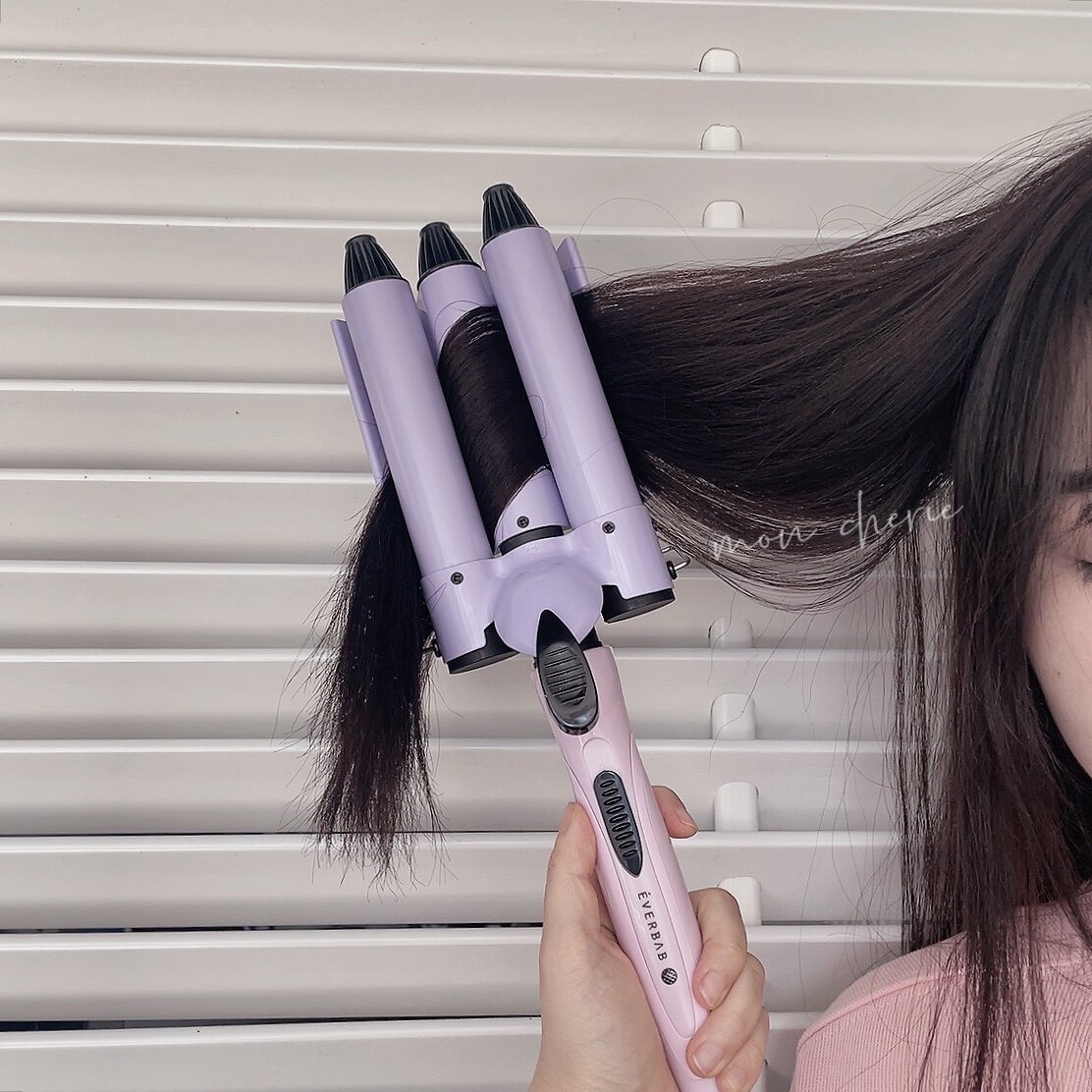 The stewardess didn't lie to me everbab egg curl hair curly portable curly hair great wavy water ripple ai Beira