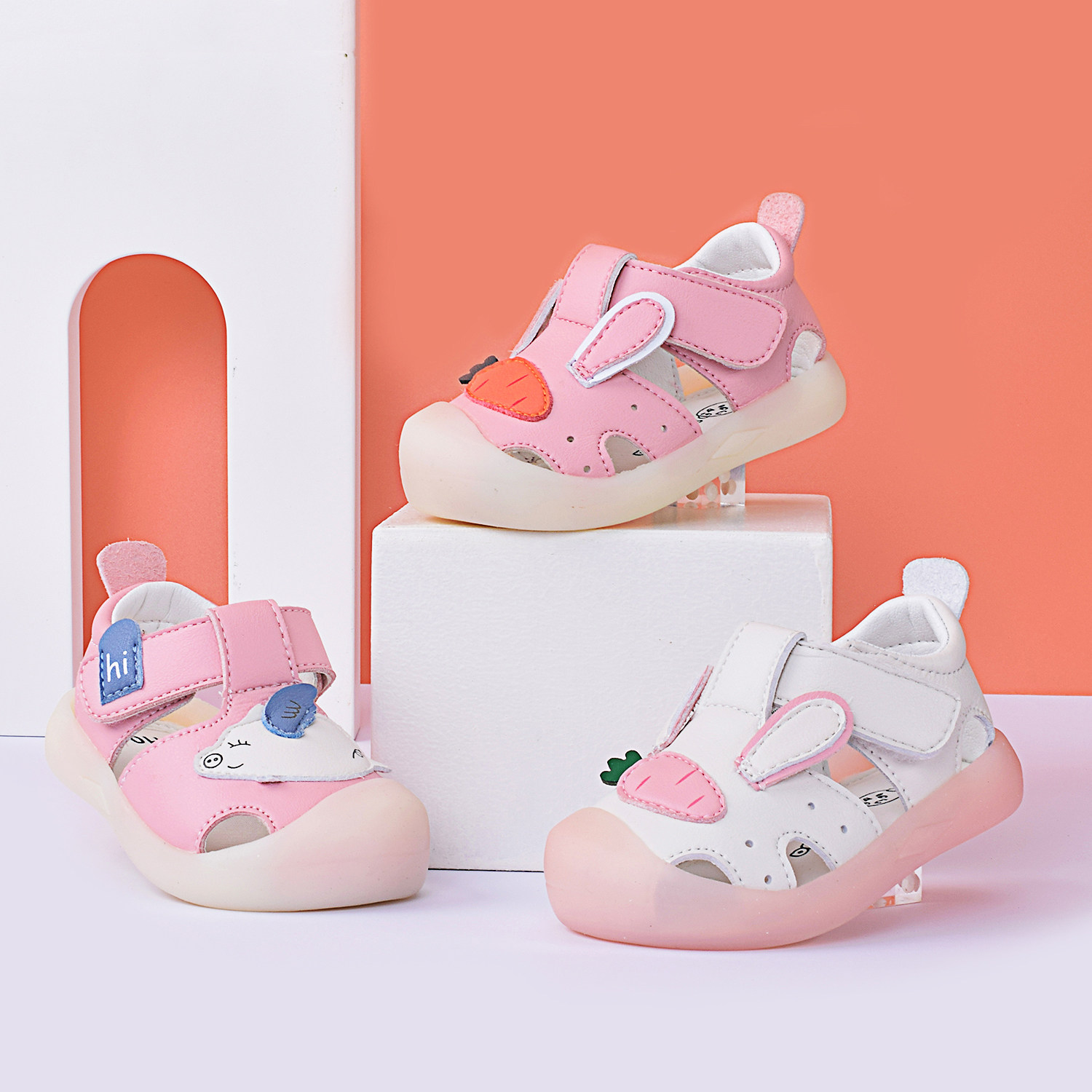 Snow doll new children's shoes summer soft bottom toddler shoes non-slip waterproof sandals boys and girls summer shoes baby shoes - Taobao