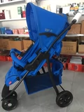 Складная трехколесная детская коляска с сидением для новорожденных, можно сидеть и лежать, амортизация
