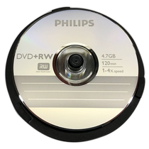 Philips Erasable disc dvd-RW RW can be repeatedly erasable with dvd lettering disc inserts 10 pieces