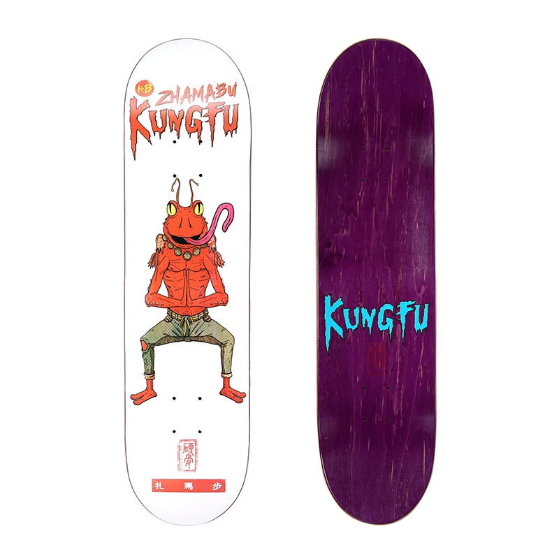 1985 Skate Shop Hard skateboard Kỹ năng hành động chuyên nghiệp 8.0 Gửi Sand skateboard Double Swing Movement - Trượt băng / Trượt / Thể thao mạo hiểm