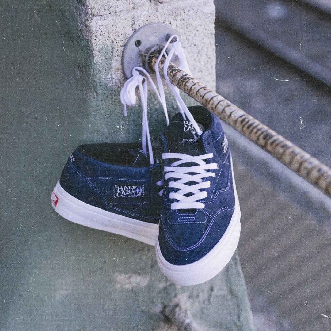 Vans skate Pro skate series professional wear-resistant shock-absorbing mid-cylinder half CAB30 anniversary 1985