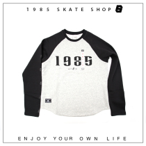 1985 Skate Shop Original Skate Sweater Autumn and Winter Fleece Warm Coat Skate Tide Brand Sweater