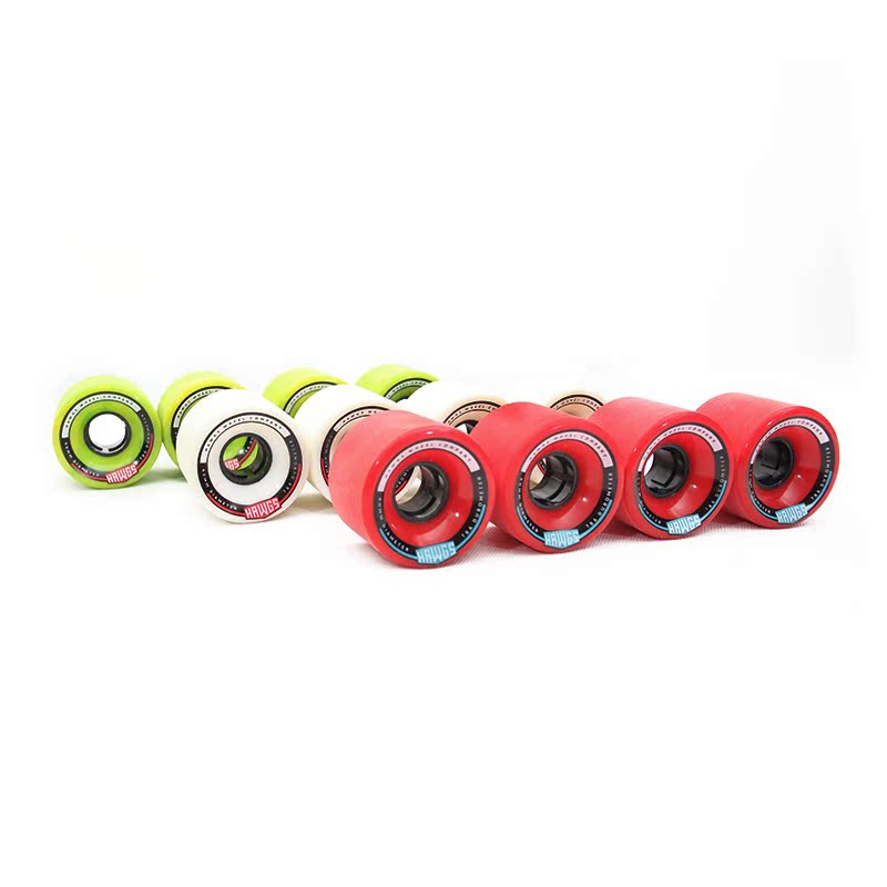 Cửa hàng ván trượt 1985 nhập khẩu bánh xe dài Landyachtz-CHUBBY HAWGS 60MM-78A ba màu tùy chọn - Trượt băng / Trượt / Thể thao mạo hiểm giày patin