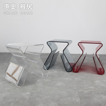 Net red acrylic stool side several sex small size glass tea several light luxury modern advanced sense design