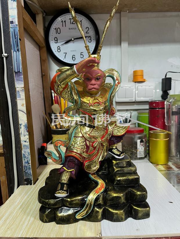 黄楊細密彫り 四孫悟空