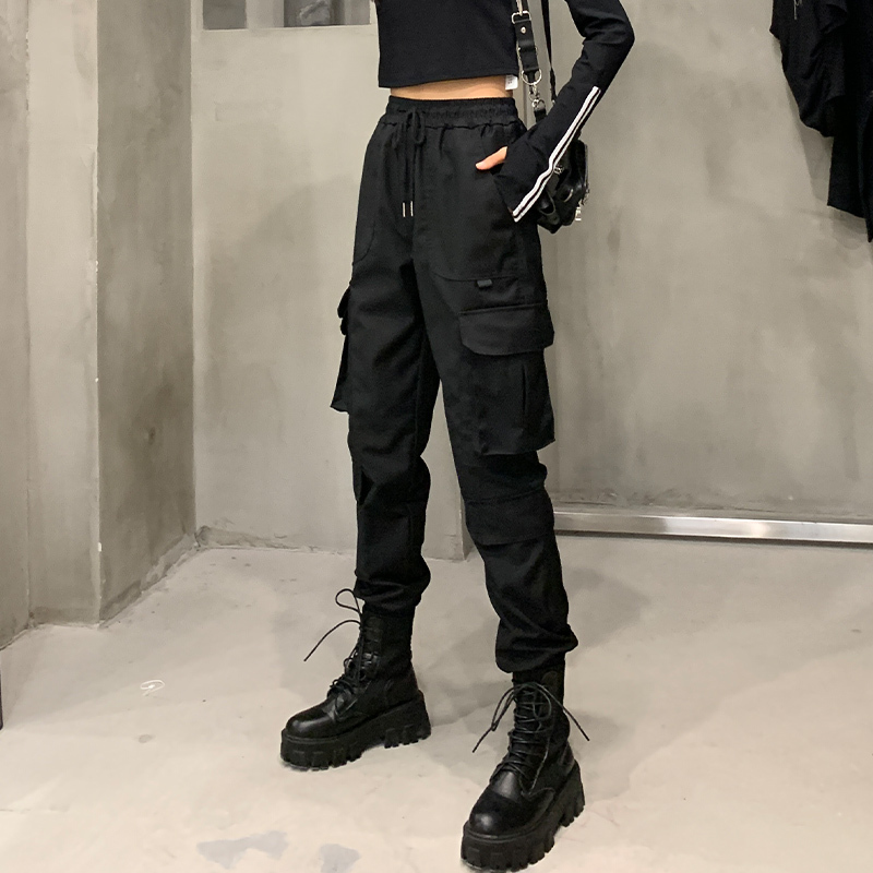 Mdcw Milan Style Work Pants for Women, Spring and Autumn 2026 New Harem Jogger Pants with Martin Boots, Hiking Pants