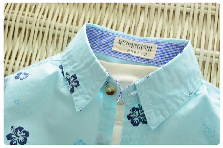 Chemise garcon à manche longue - Ref 2076047 Image 15