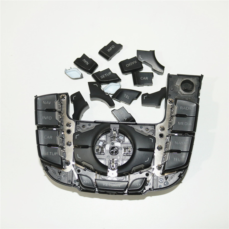 Suitable for 09-12 Audi A5A4Lq5 Central Control Multimedia Entertainment Panel Module Button Switch Cover