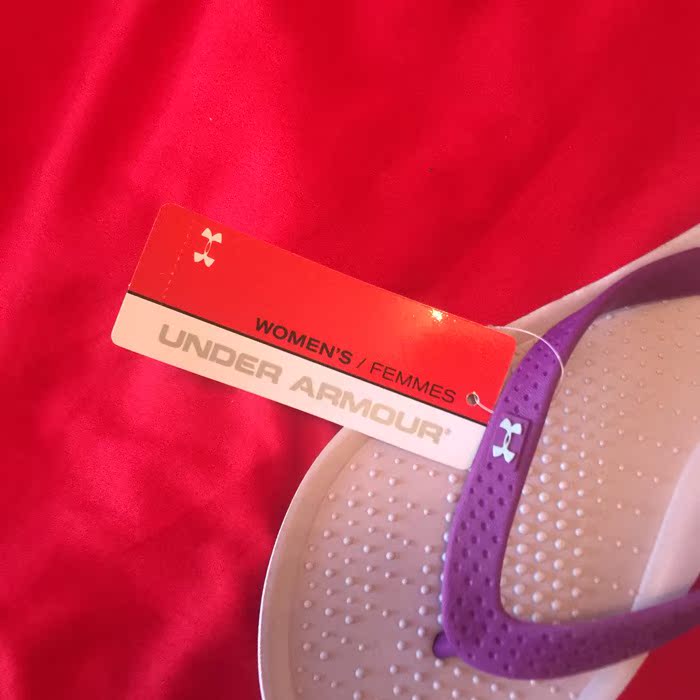 Một đôi giày thể thao Dema Under Armor UA Dép nữ thể thao Dép đi biển 1252540 cửa hàng crocs chính hãng