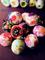 Needle box sewing hydrangea diy tool pin and wind wrist bag