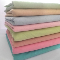  Handmade fabric DIY fabric Fabric Solid color washed cotton linen Handmade fabric