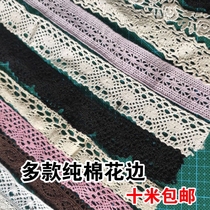 A handmade DIY patchwork accessories doll cotton lace tablecloth curtain lace