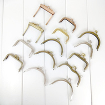 kou jin material accessories processing 8 5CM silver bronze semi-circle square kou jin sent papier-mache drawings tutorials