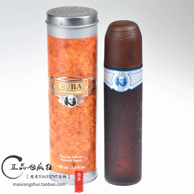 Cuba chính hãng Vàng / Cam / Xanh / Đỏ Brazil / Hộp quà tặng nước hoa nam Royal 35 / 100ml - Nước hoa nước hoa miss dior